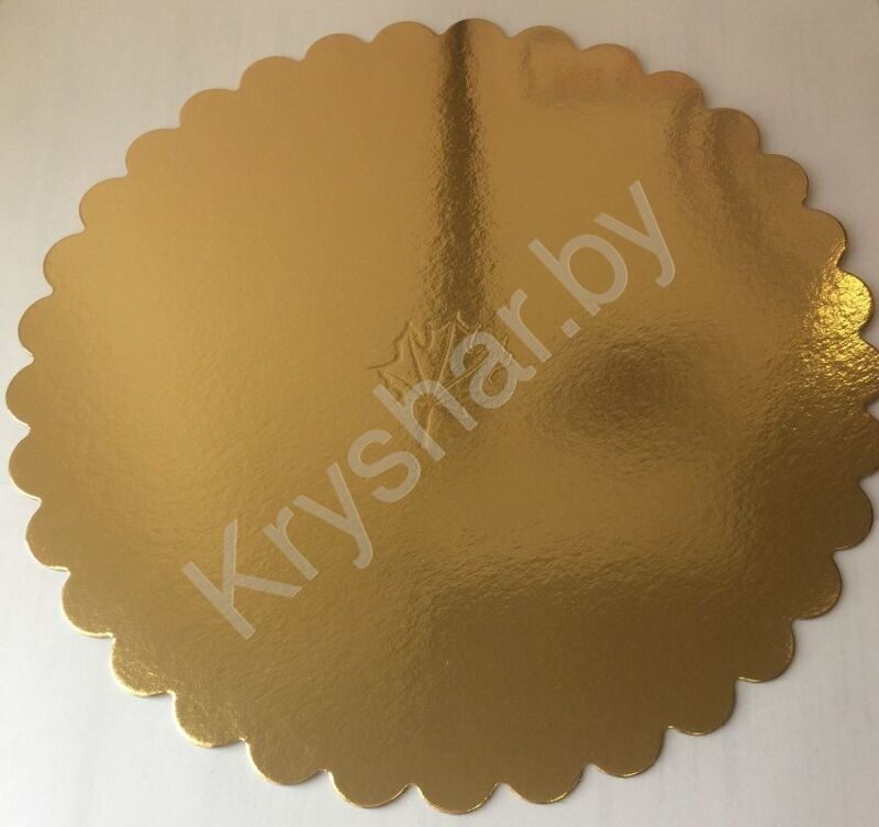 Поднос кондитерский 1,5 мм "Золотой лист"